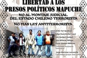 Chile : Declaración de prisioneros políticos mapuche – Cárcer de Angol