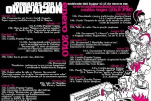 15 al 31 enero, Zaragoza : Jornadas por la okupación