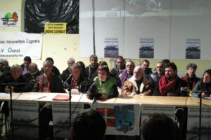 Encuentro de movimientos opositores al TAV y declaración conjunta
