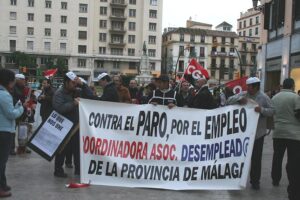 Concentración CGT Málaga sábado 20 de febrero