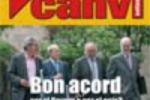 Huelga indefinida en la redacción de CANVI SETZE, edición catalana de CAMBIO16