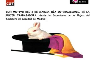 8 de marzo, Madrid : Acto y Manifestación