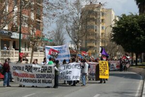 Málaga : Manifestación Hacia la Huelga General (14 marzo)