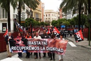 Manifestación «basta ya, recuperemos la dignidad» en Jerez (20 marzo)