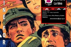 29 abril, Madrid, Ateneo La Idea : Cine-fórum «La Gran Guerra»