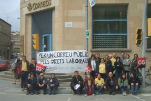 Huelga Correos 14 de Abril : Datos de Madrid, Barcelona, Vic y Manresa