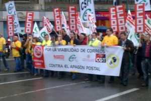 Huelga Correos : Datos León (22 abril)