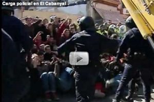 Carga policial en El Cabanyal (8 de abril)