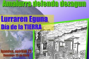 25 abril, Bilbao : Día de la Tierra, «Contra Petronor y su contaminación»