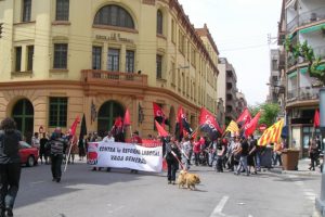1º de mayo en Lleida : ¡Contra la Reforma Laboral, Vaga General !