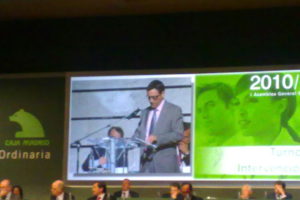 CGT en la Asamblea General de Caja Madrid.