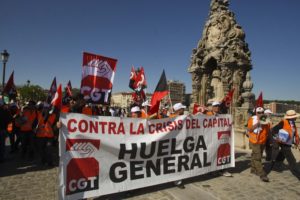 Manifestación de CGT por la Huelga General y contra la Europa del Capital (16 mayo, Madrid)