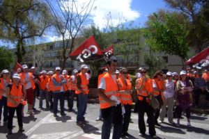 País Valenciá : Exitosa marcha contra la crisis y el paro de Silla a Alfafar (12 mayo)