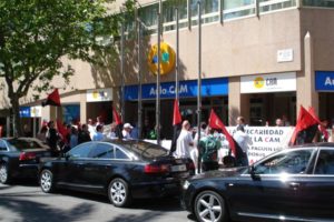Alicante : Concentración por la defensa de las condiciones laborales en la CAM