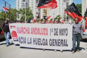 1º de mayo en Algeciras : «Por los derechos sociales y las libertades»