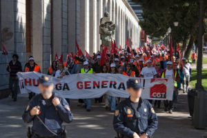 Más de 600 confederales en la Marcha Norte (Madrid, 16 mayo)