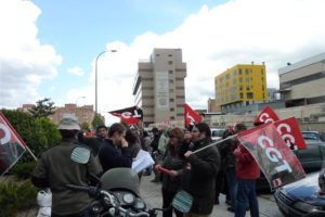Madrid : Concentración en ISBAN (12 mayo)