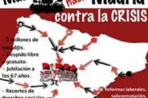 Marchas hacia Madrid desde Castilla y León