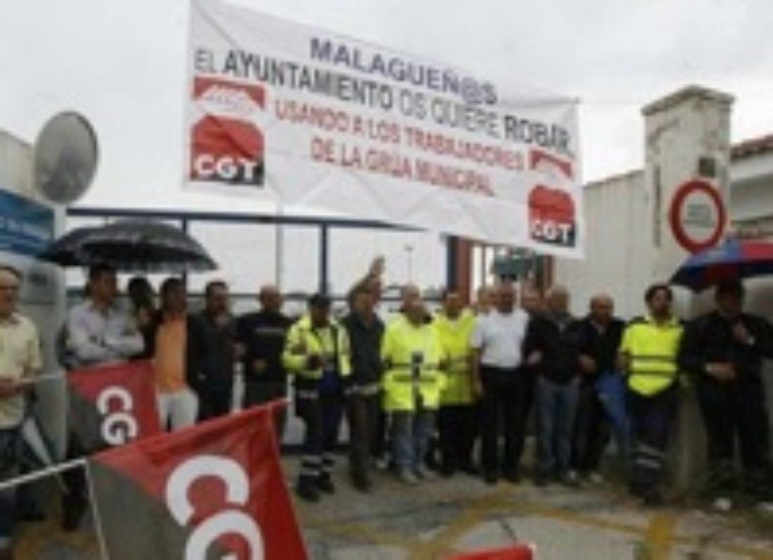 24 al 28 de mayo, Málaga : Movilizaciones del transporte