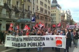 1 junio, Madrid : Manifestación por la Sanidad Pública