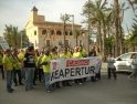 Manifestación en Villajoyosa contra el cierre del Casino (30 abril)