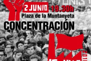2 junio, Alicante : Concentración contra la crisis y los recortes