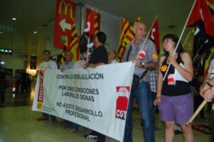 Barcelona, Huelga en Renfe : Manifestación es Sants (25 junio)