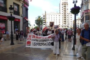 8J en Málaga : Pasacalles por la huelga general