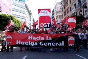8J en Valencia : Marcha por la huelga general