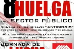 8 junio, Valladolid : Actos Huelga Sector Público