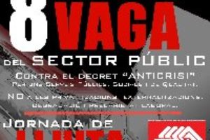 CGT-PV : huelga en el sector público y movilizaciones el 8 de junio