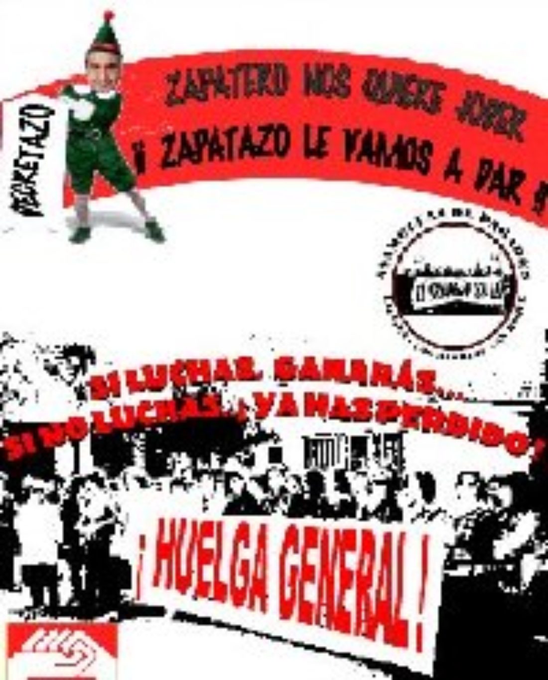 7 y 8 junio, La Línea y Algeciras : Movilizaciones contra el decretazo de Zapatero