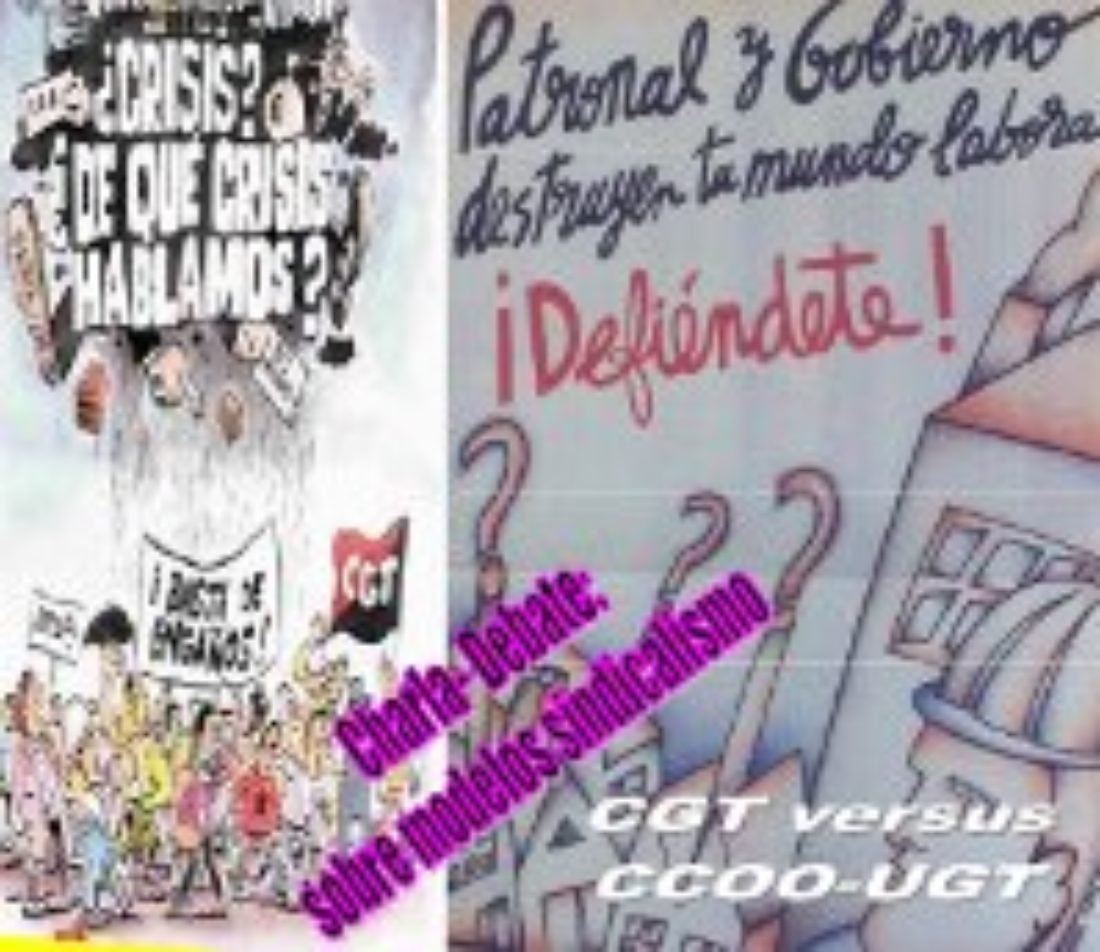 17 junio, Madrid, A.L. La Idea : Charla-debate sobre el sindicalismo