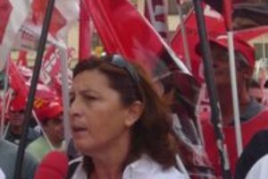Solidaridad con Paqui Cuesta, Secretaria General de CGT en Ford despedida