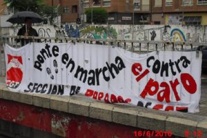 Valladolid : Pancartada contra el recorte de derechos sociales y laborales