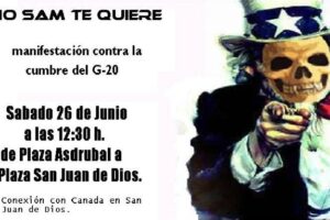 Cádiz : Contracumbre G8 en Toronto