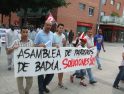 Éxito de la manifestación contra el Paro convocada por la Asamblea de Parados/as de Mollet (30 junio)