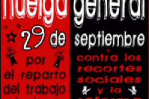 CGT ha presentado su Convocatoria de Huelga General para el 29 de septiembre