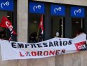 Valladolid: Concentración en apoyo a compañeros juzgados por la ocupación pacífica de la sede de la patronal