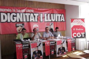 CGT Lleida : Conferencia de delegadxs sobre la Huelga General (9 sept)