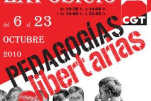 6 al 23 oct, Ciutadella de Menorca : Pedagogías Libertarias