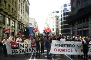 Barcelona : Concentración en el juicio contra los compañeros Ángel y Laura