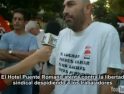150 trabajadores se concentran en Marbella contra los despidos en el Hotel Puente Romano