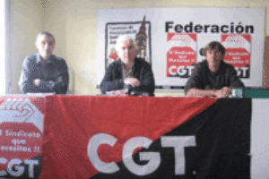 CGT Aragón presenta un nuevo modelo de ferrocarril público y social