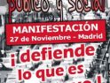 Todxs a la Manifestación el 27 de noviembre : Por un Ferrocarril público