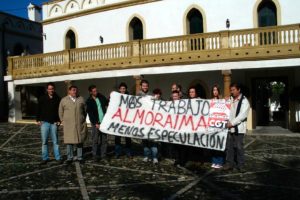 CGT protesta en La Almoraima y La Jarandilla