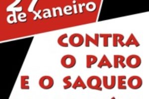 27 Xaneiro : CGT-Galicia convoca Folga Xeral