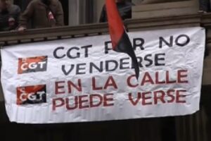 Videos : Okupación por la CGT de Barcelona del edificio de los antiguos juzgados