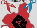 CGT Murcia : «Los recortes nos afectan a todxs. Piedra, papel y tijera»