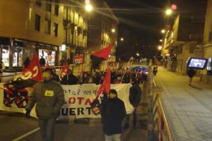 Más de 2000 personas se manifiestan en Valladolid contra la reforma de las pensiones